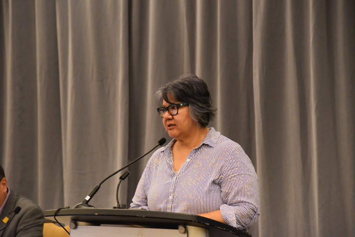 ChiefsofOntario's tweet photo. "This is your forum, your discussions. We encourage free, open and honest dialogue without influence on what the outcome will be." says @ORCRoseAnne during opening remarks at the #COOThinkTank in Toronto, Ontario.
#elxn43 #fnpoli #cndpoli https://t.co/AzwqdvAUhv
