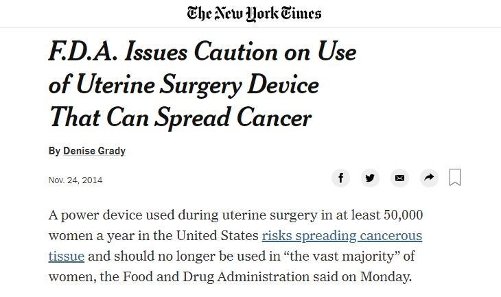 Yale Copper Center On Twitter A New Study In Jco Asco By Dr Xiao Xu Underscores These Concerns Among Patients With Unexpected Uterine Sarcoma At Time Of Hysterectomy Or Myomectomy Uncontained Power Morcellation