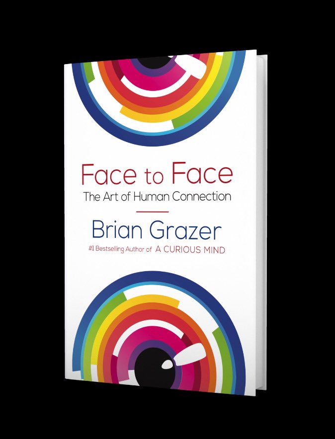 Hey my buddy and cohort  <a href="/BrianGrazer/">Brian Grazer</a> <a href="/RealImagine/">Imagine Entertainment & Television</a> has authored a new book coming out today #FacetoFace it’s fun, and you can learn a lot, too. Check it out!
