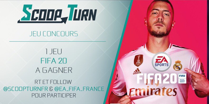 ScoopTurnFC's tweet photo. 🎁 CONCOURS 🎁

#FIFA20, c'est dans quelques jours ! Du coup, on vous fait gagner le jeu sur la console de votre choix.

Pour participer : #RT + #Follow 
@ScoopTurnFR et @EA_FIFA_France !

TAS le 24/09.

L'actualité de #FUT20, c'est sur https://t.co/fpKZ9zNFN6 https://t.co/JbeufVoJj6