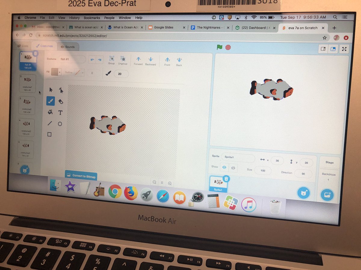 joshburker's tweet photo. 7th grade #science students @The_School finishing their behavioral and zonal #ethograms and drawing the organisms they will simulate in @scratch. #makered #programming #art https://t.co/DZusl0u4z5
