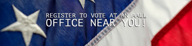 AallGroup's tweet photo. Register to vote in AZ by visiting a participating AALL Insurance office near you. Plus, enjoy complimentary chips and water. Stop by and register today! 

Click here to find a participating office near you! https://t.co/4Bqbzyl8Fk https://t.co/V7DuwzcJqC