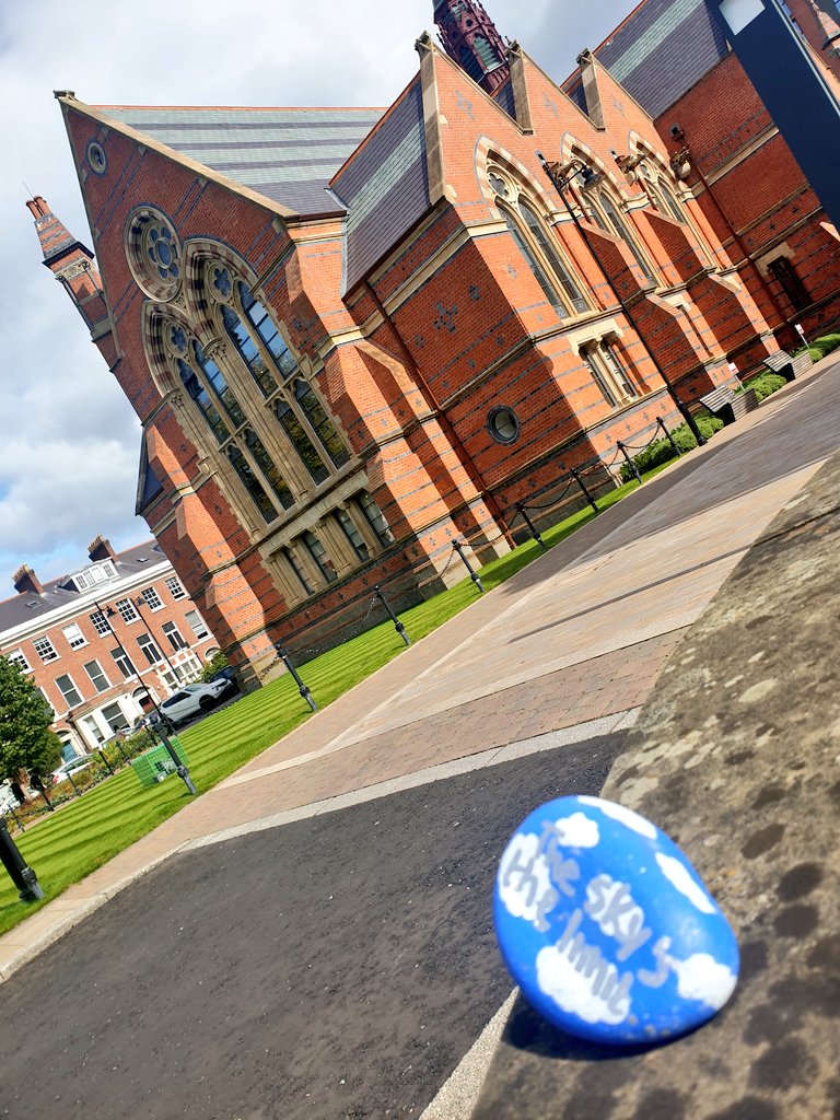 qubgradschool's tweet photo. Recognise any of these places? There is still a chance to be a #WelcomeWeekWinner from now until 4pm on Friday! Find a welcome rock on campus and post a photo to Twitter with #GradSchoolRocks (1 winner to be selected at random 🎁) https://t.co/xmXqlJWuQk