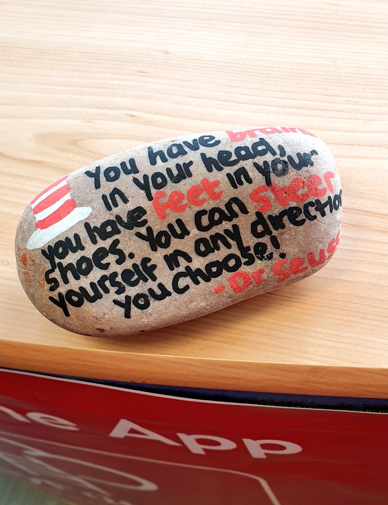 qubgradschool's tweet photo. Recognise any of these places? There is still a chance to be a #WelcomeWeekWinner from now until 4pm on Friday! Find a welcome rock on campus and post a photo to Twitter with #GradSchoolRocks (1 winner to be selected at random 🎁) https://t.co/xmXqlJWuQk