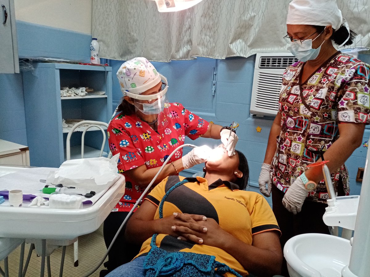 ISP_Bolivar's tweet image. #17Sep El equipo de Odontología del #Ispeb siguen brindando atención al personal de la institución de manera gratuita en la salud bucal.
@NicolasMaduro @JustoNogueraP @MPPSalud @AlvaradoC_MPPS @sec_gob