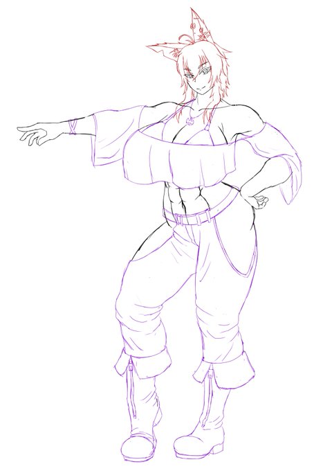 意純さんおニュー衣装案 もう涼しくなってきたのにオフショルダー?うるせぇ!こまけぇこたぁいいんだよ!! 