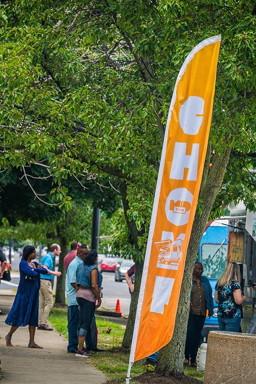 MidTownCleInc's tweet photo. You donโt want to miss the CHOMP today! Come out with your friends, neighbors, & colleagues for a bite. Weโre at Colonel Young Park, located on E.46th and Prospect from 11:30 am to 1:30 pm. See you there! ๐ฅ๐๐ญ #MyMidTownCle #TheCHOMP https://t.co/BZQSGNWZDt