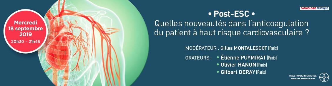 edirect_tv's tweet photo. Axis TV vous propose, demain mercredi 18 septembre de 20h30 à 21h45, une émission post ESC sur : Quelles nouveautés dans l'anticoagulation du patient à haut risque CV ?
Soyez nombreux à vous inscrire en cliquant sur le lien suivant : https://t.co/QQeED67GfI https://t.co/9vxhcIbp8U