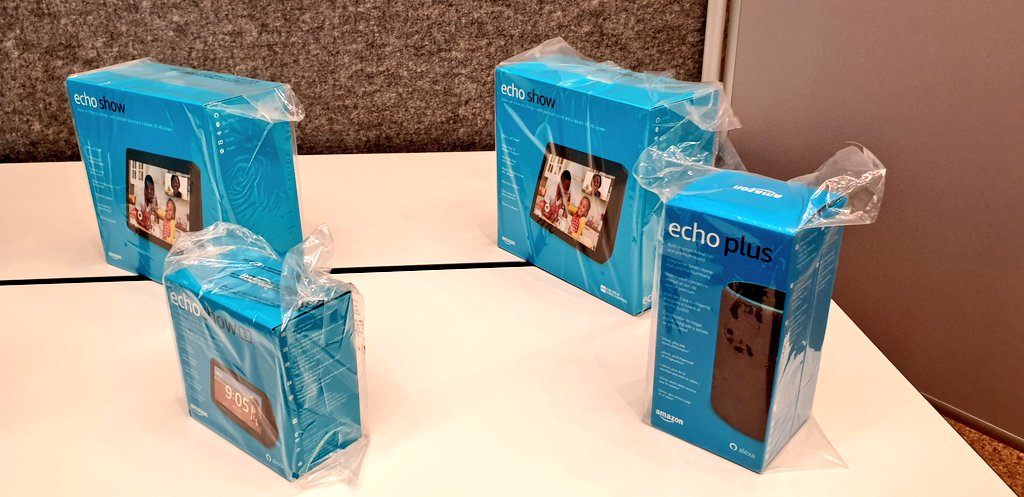 JoeyPrink's tweet image. hey #Interspeech2019! join us now for the hackathon demos.. see cool projects developed in only one day and have the chance to win an Aleza device!! hall 4! happening NOW until 6pm 

#interspeech #hackathon