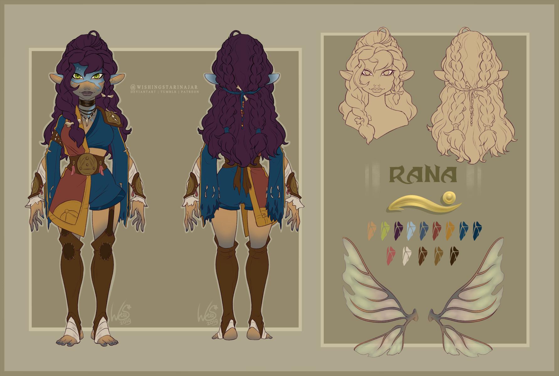 WishingStarInAJar ✨🫙 on X: The finished character sheet for my