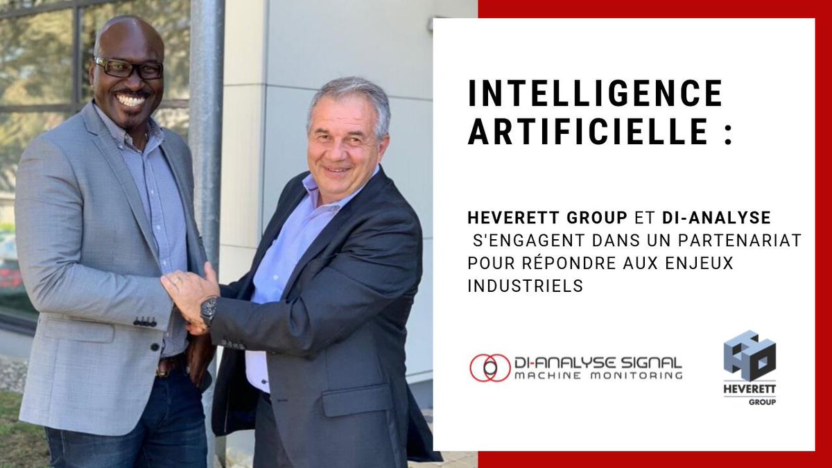 HeverettG's tweet photo. En route vers l’IA !
@HeverettG s’engage dans un partenariat avec @Dianalysesignal pour répondre aux enjeux #industriels par l’#IntelligenceArtificielle.
👉 pour en savoir plus : https://t.co/3mDJckgz44
#UsineduFutur #Partenariat #predictivemaintenance #innovation https://t.co/xIT9mtH5SF