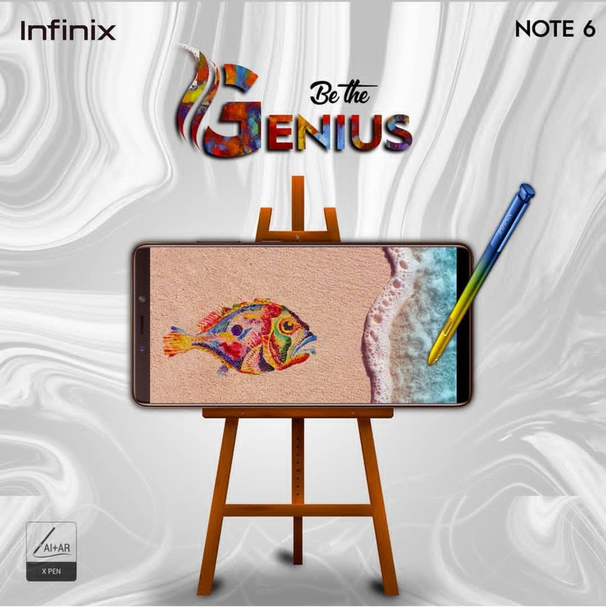 InfinixMobileTZ's tweet image. Unleash the Genius in you.

#WithNoteWhyNot