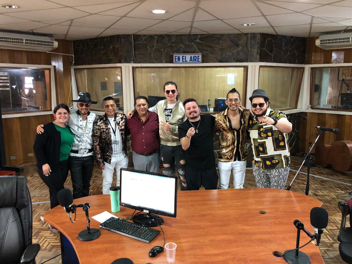 Presentando nueva canción junto a <a href="/SonLatinoMusic/">SonLatino</a> y <a href="/losajenos/">Los Ajenos</a> Guatemala y Costa Rica @TGWdigital