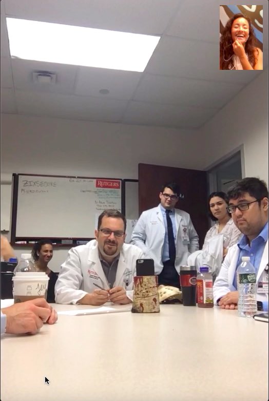 ctinemd's tweet photo. Happy to join @atobiamd for Seinfeld Rounds to talk about global mental health and Romania! #globalhealth #rwjms #psyfeld https://t.co/v7uvXqqRP1