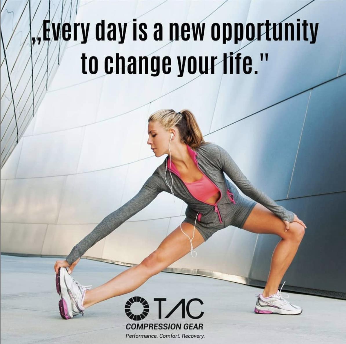 TAC_Performance's tweet image. ,, Every day is a new opportunity to change your life.''