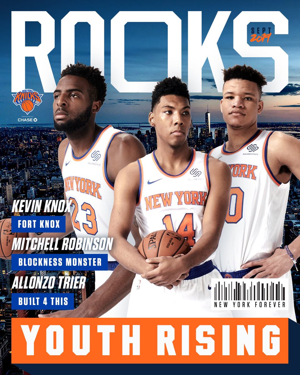 nyknicks's tweet photo. Rooks no more. What will they do next? https://t.co/J34AXbzHRC