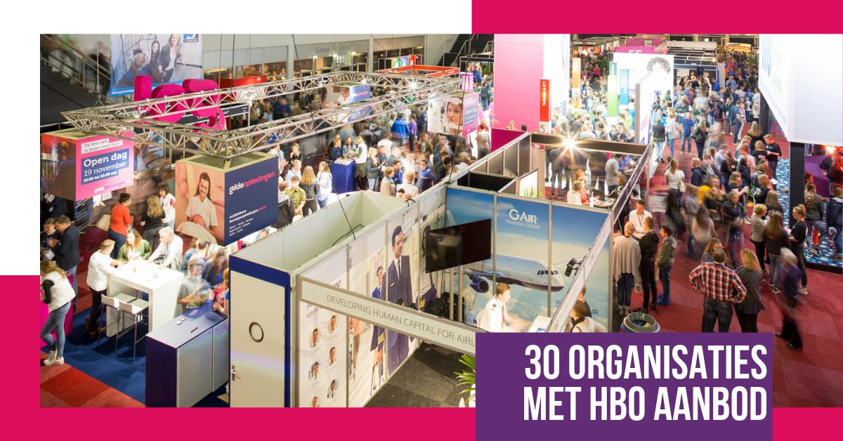 𝟯𝟬 𝗼𝗿𝗴𝗮𝗻𝗶𝘀𝗮𝘁𝗶𝗲𝘀 𝗺𝗲𝘁 𝗛𝗕𝗢 𝗮𝗮𝗻𝗯𝗼𝗱
Op <a href="/OWBNO/">Onderwijsbeurs</a> vind je een groot aanbod aan hogescholen en andere onderwijsinstellingen met HBO aanbod. Bekijk de deelnemerslijst op de website onderwijsbeurs.nl/nl/exposanten

#hbo #onderwijsbeurs #studiekeuze