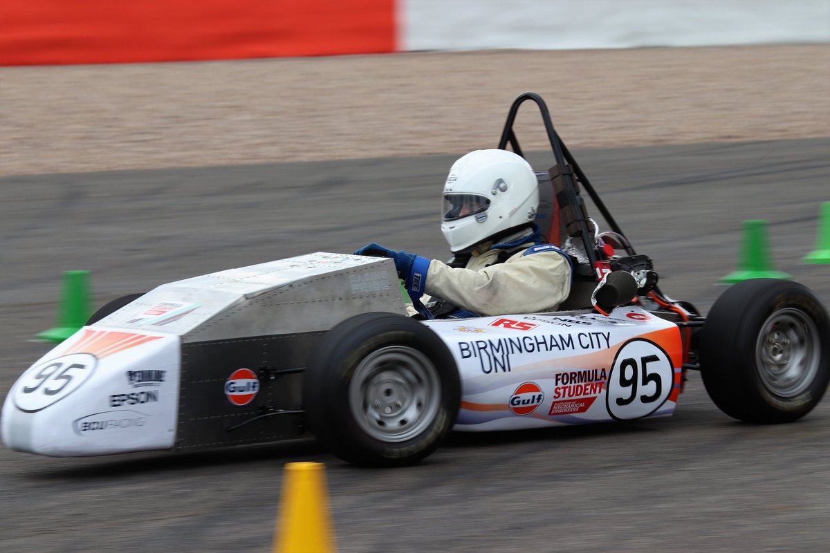 BCURacing's tweet photo. @FormulaStudent @USMFStudent @BrunelRacing @SUFST @AstonUniRacing Ours is the car with the Full Aluminium Monocoque! #fsuk https://t.co/2wjEQuexd8