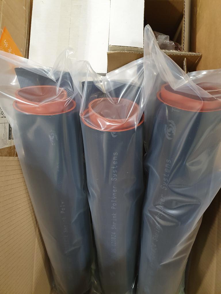 SPS_UK's tweet photo. Cable joints for single core non armoured xlpe/cws/pvc 500mm2
12.7/22(24kV) cable ordered today and leaving same day
#shrinkjoints #mvcables #hvcables https://t.co/81AjGn47EU