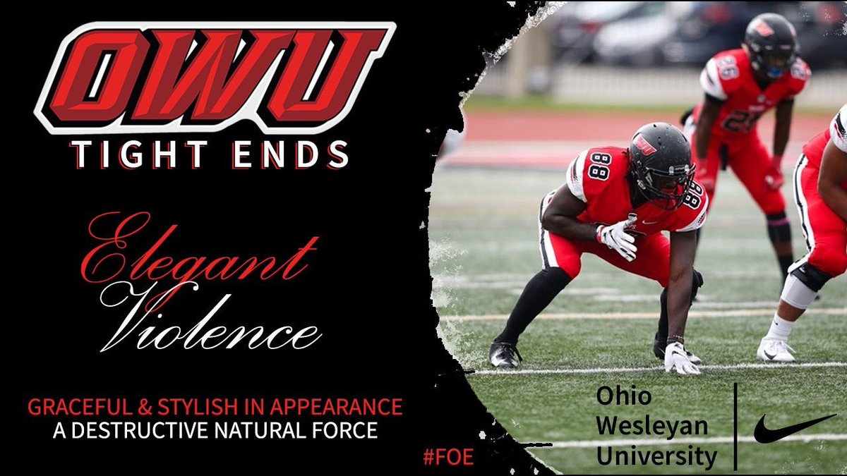 KregerTrent's tweet image. Blessed and excited to receive my first offer from Ohio Wesleyan University!!💪🏼⚡️ @CoachBruce_OWU @OWUFB