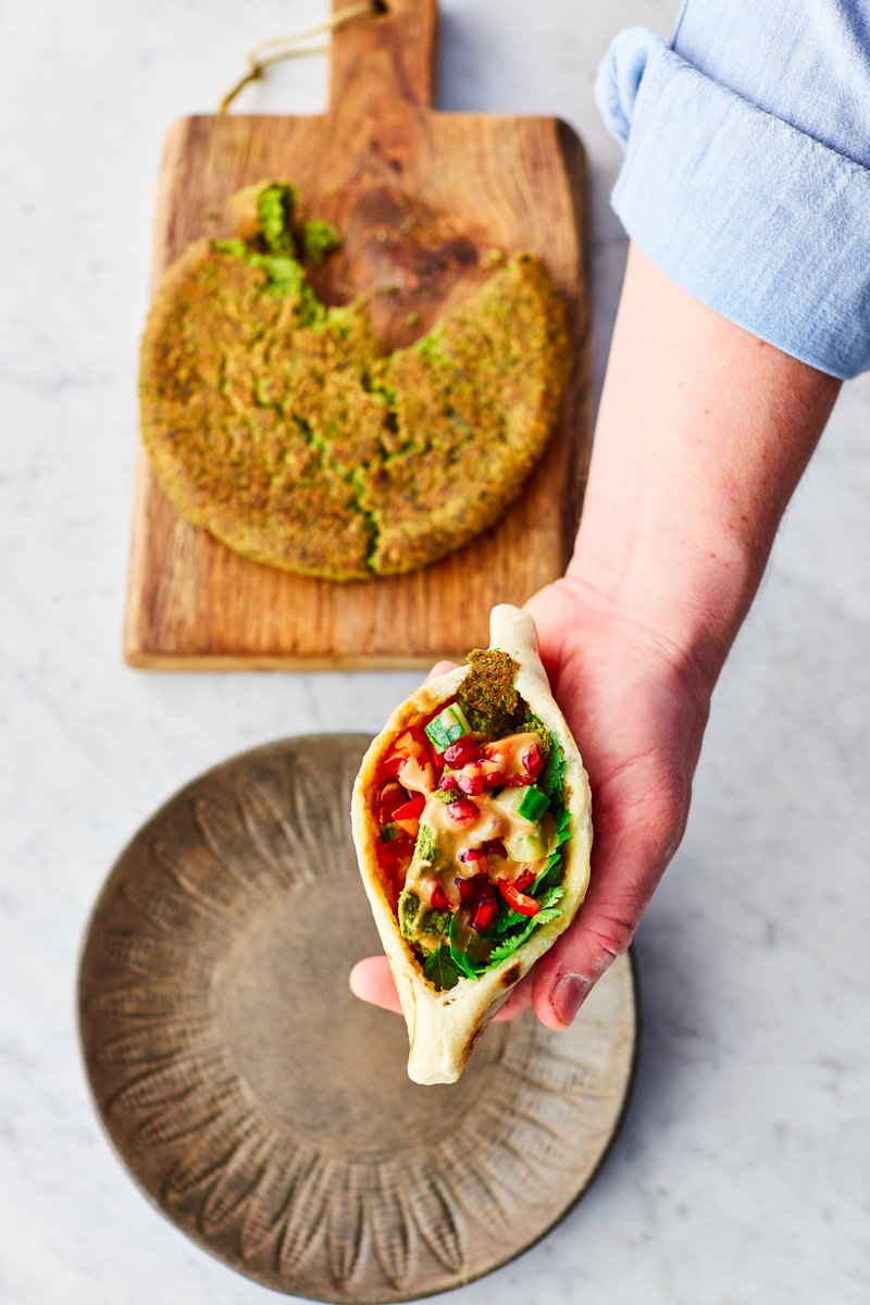 Jamie Oliver on Twitter "Break off a roughly a quarter of the falafel