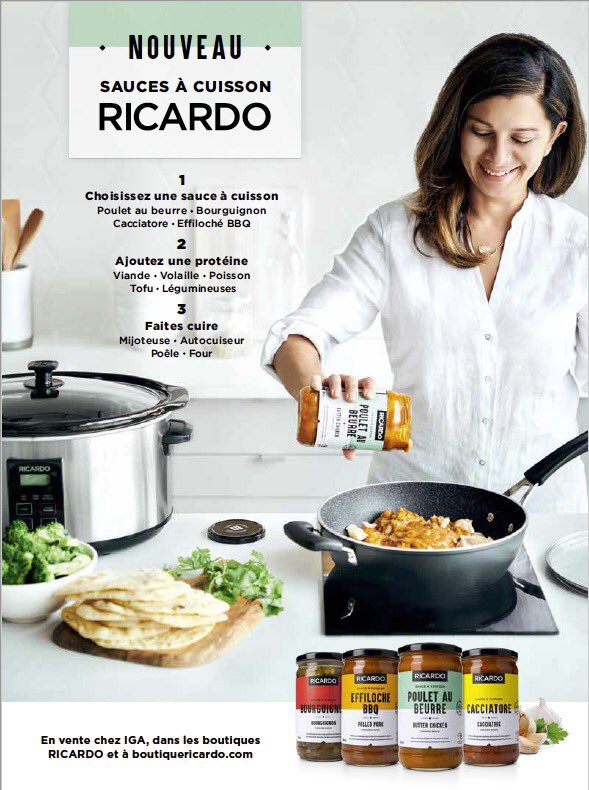 Estelle Metayer On Twitter Our New Product Line Ricardocuisine