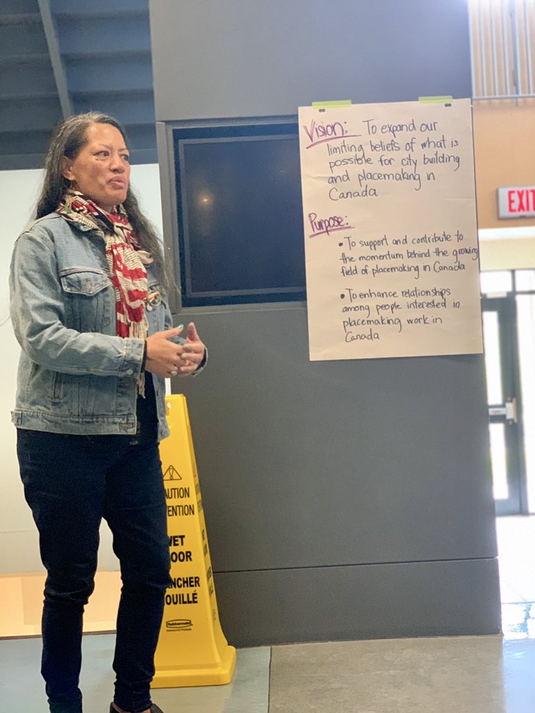 ebkent's tweet photo. “We need culture sourced, community sourced places...
We don’t need #indigenousplacemaking we need all #placemaking to be indigenous.” #LucyTukua and #FrithWalker of #NZPlacemaking #NZPlacemakingWeek at #AoCB2019 https://t.co/sfbi869iMg
