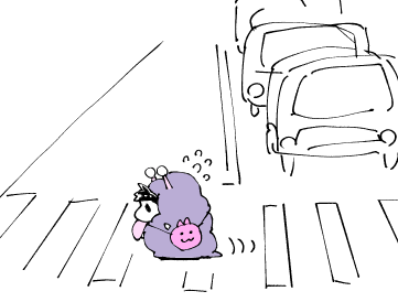 鴨が横断するときみたいな動画がアップされてて 