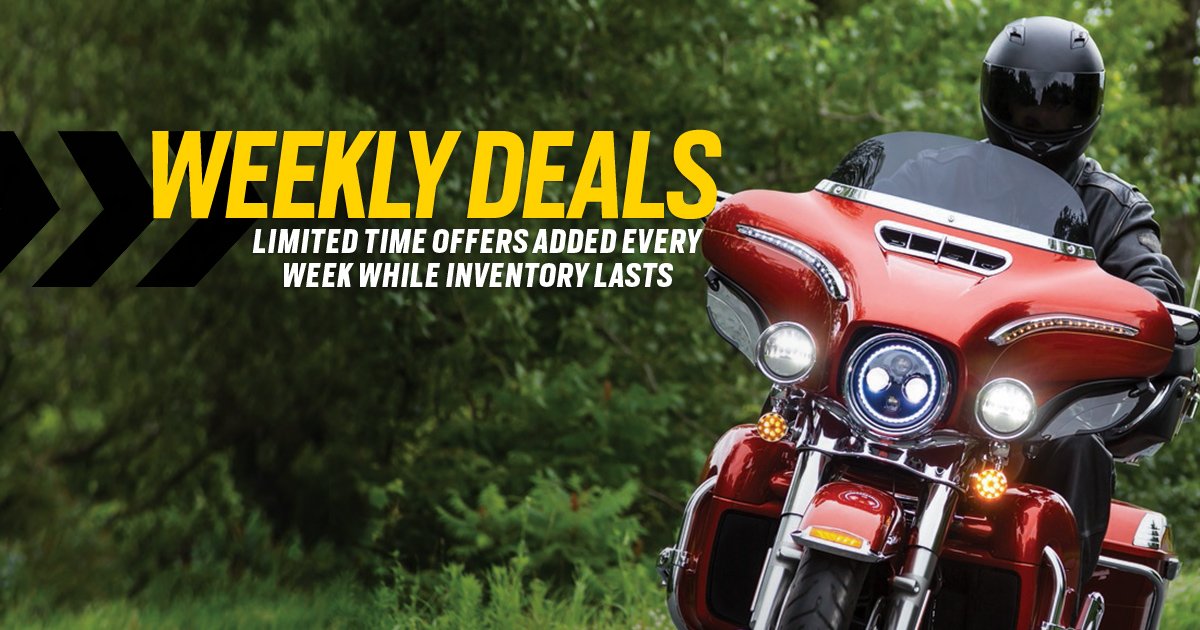 New week, new Weekly Deals Weekly Motorcycle Gear Deals —> rvz.la/2U7lM9S at RevZilla
