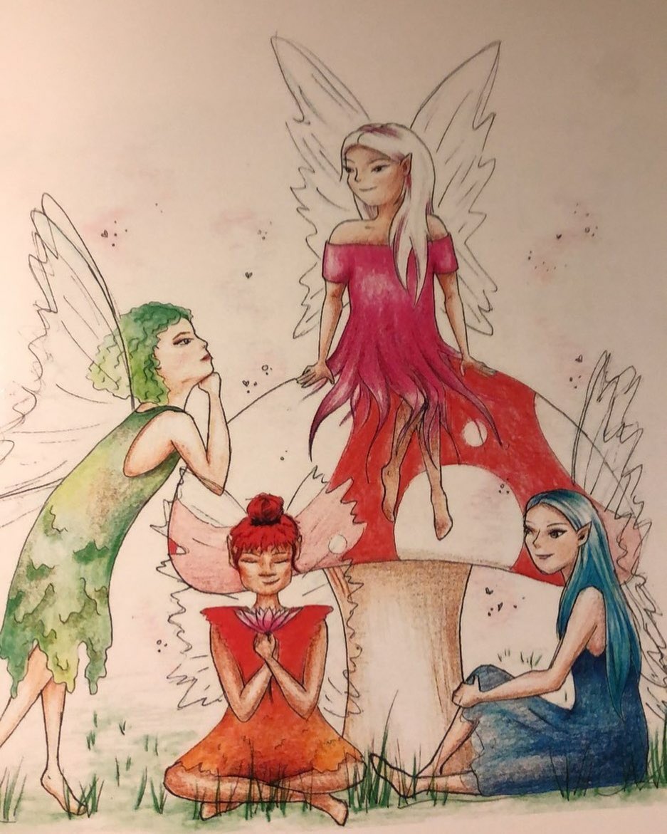 Will you help spread the Faery magic with Willow, Aria, Ember and Delta? Tell all of your friends about The Faery Tales and the faeries amazing adventure! #thefaerytales #lucyelawalmsley #inspireimagination