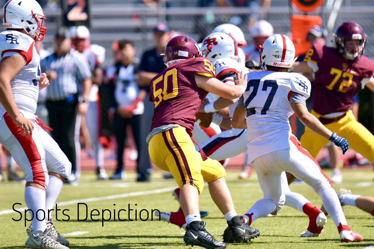 SDepiction's tweet photo. @LAGoRamblers The Soph πvs St. Rita was more exciting than the score reflected. 42-14, The Ramblers never quit playing, driving, blocking or scoring! 100%-100% of the Game! @dannycollins24 @WillLiving1 @jr3roche @phay2326 #FutureLAVarsity #MCNext https://t.co/7vnGPbYxpx