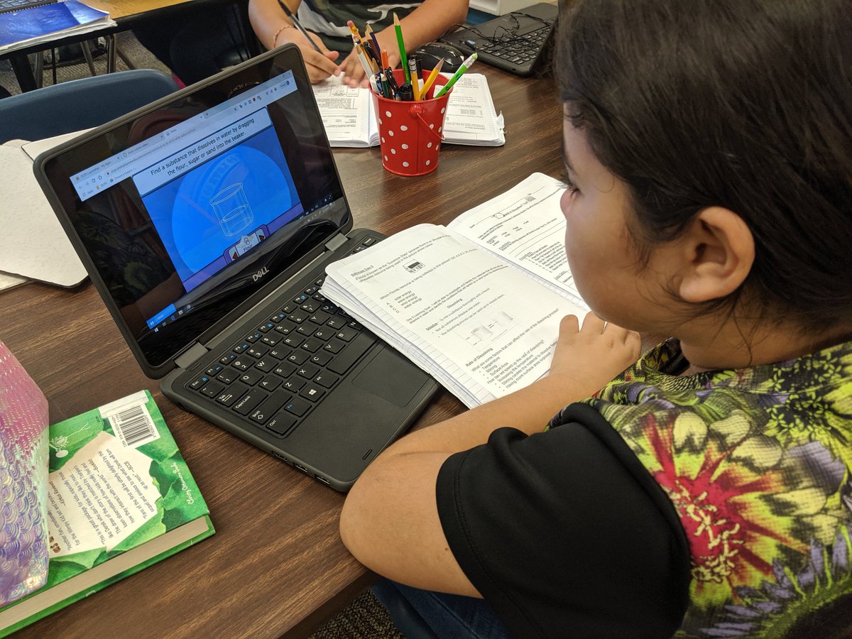 ecaropr's tweet image. Trying a digital lab of sorts.  Sent them the links to dissolving video and let them explore and learn.  Everyone participates! #ocpssci5 #science