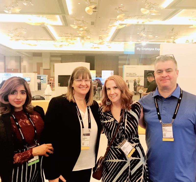 SodalesSol's tweet photo. Always love working with #AlexSchmidt #KathleenSmith and #LauraMurphy. It was no nice to finally meet face to face today #successconnect. Looking forward to our joint success together.
@SAPPartnerBuild @SAPDigital @sapcp #SAPAppCenter https://t.co/jEOtwXbreg