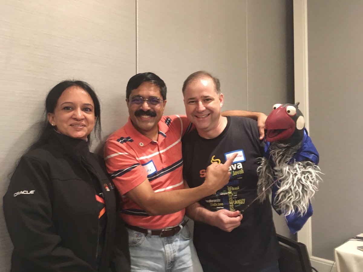 eMalaGupta's tweet image. I have been fortunate to meet so many leaders and friends in the #Java Community at the #JCBriefing, @OracleCodeOne.
#JavaAlways