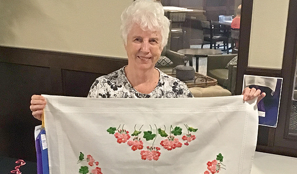 Beverly Stroschein says she got serious about embroidery following her retirement as a secretary for St. Paul Public Schools some 25 years ago. Her grandmother taught her how and she’d make pillowcases and dish cloths to give away as gifts. READ: ow.ly/8Vez50wdz8K