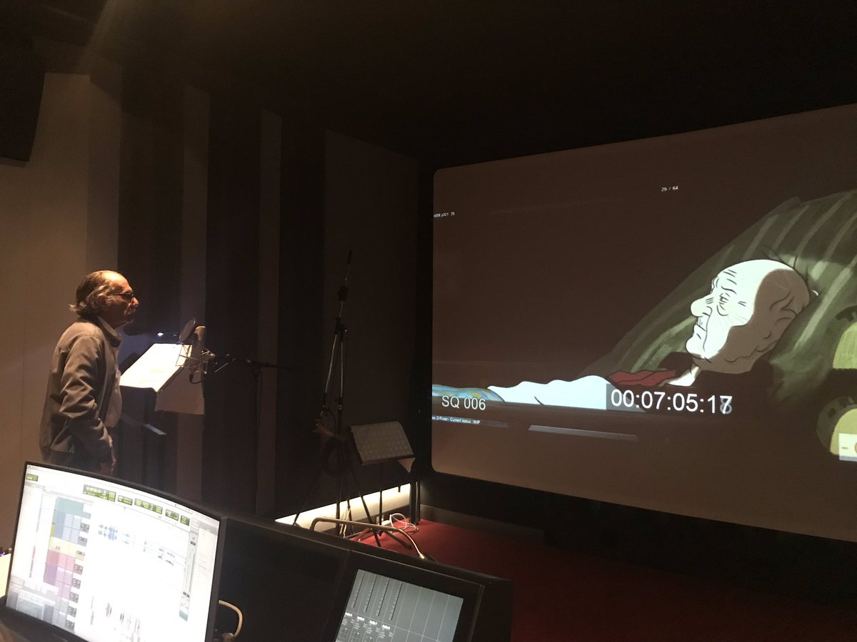 Josep - Le Film (@jlefilm) on Twitter photo Le grand Gérard Hernandez face à son personnage de papier dont il peaufine la voix ! <a href="/PisteRougeSound/">Piste Rouge</a> CC <a href="/LesFilmsdIci/">Les Films d'Ici</a> @SophieDulacDist @France3tv @docandfilm
>>Josep (<a href="/JLefilm/">Josep - Le Film</a>) un film de Aurel (<a href="/Coolstand/">Aurel</a>) Le grand Gérard Hernandez face à son personnage de papier dont il peaufine la voix ! <a href="/PisteRougeSound/">Piste Rouge</a> CC <a href="/LesFilmsdIci/">Les Films d'Ici</a> @SophieDulacDist @France3tv @docandfilm
>>Josep (<a href="/JLefilm/">Josep - Le Film</a>) un film de Aurel (<a href="/Coolstand/">Aurel</a>)