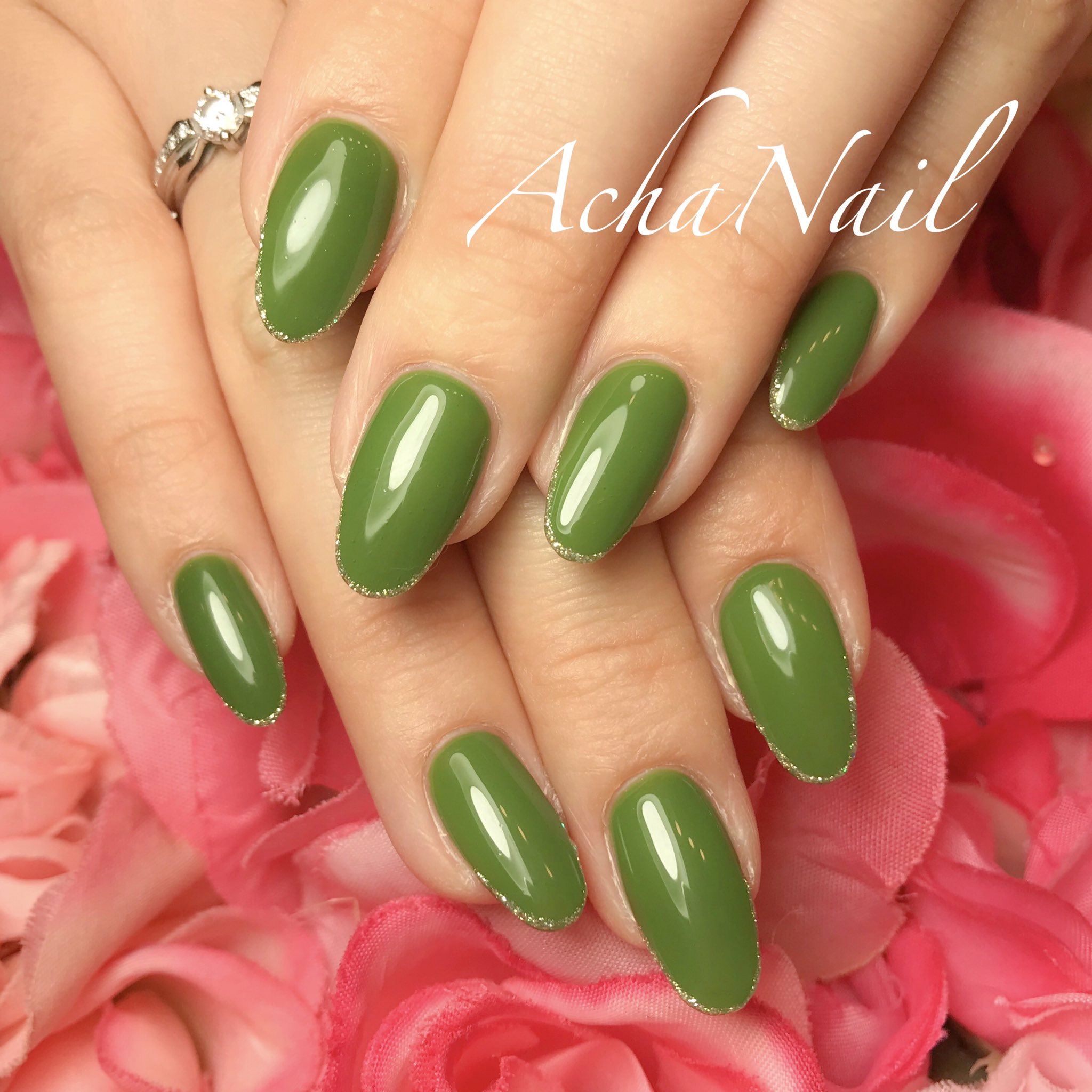 ネイリストasami Achanail カーキ T Co Foylxkojfm 大人ネイル ワンカラー ネイル 秋ネイル スモーキーネイル カーキネイル カーキ色 抹茶 抹茶ネイル ネイル ジェルネイル フィルイン フィルイン導入サロン 南池袋 池袋 池袋