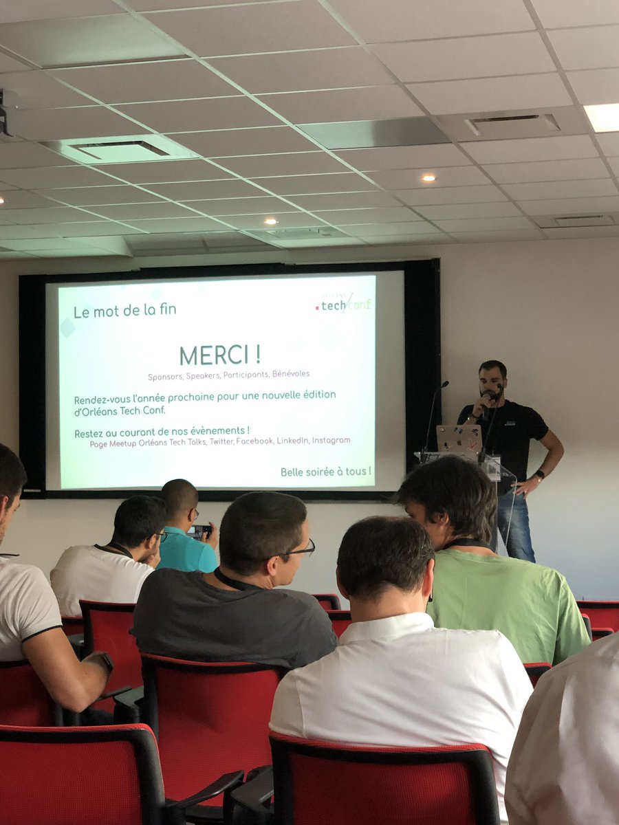 Passtec's tweet photo. Un grand MERCI à @orleans_tech ! Un accueil et une organisation au top pour cette première session de confs ! #cabougeaorleans #orleanstech #OTC2019 #merci https://t.co/beK2d56SOH