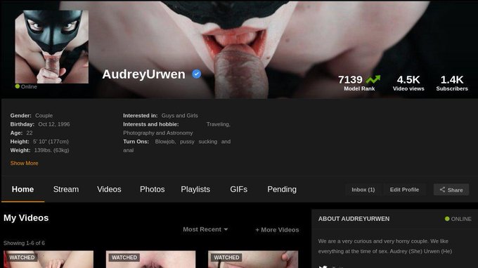 We are rising in rank in  @PornhubModels  ! want special 5k video?  https://t.co/aQa18Lmhwr https://t<a class="tags" target="_blank" title="On Twitter" href="/?out=eyJ0eXAiOiJKV1QiLCJhbGciOiJIUzUxMiJ9.eyJpYXQiOjE3MjE5MjgwMTYsImlzcyI6InR3cG9ybnN0YXJzLmNvbSIsIm5iZiI6MTcyMTkyODAxNiwiZXhwIjoxNzUzNDY0MDE2LCJyZWRpcmVjdF91cmwiOiJodHRwczovL3R3aXR0ZXIuY29tL1Bvcm5odWJNb2RlbHMifQ.BrxTjNrxHTKomV1Dq4aJsFjdTFVP9SKdwAmK5pWMOOYdX1cdmxMZ09Aa2ryauFcSXl46-ruA4OAIp74zAefK7Q">@PornhubModels</a>