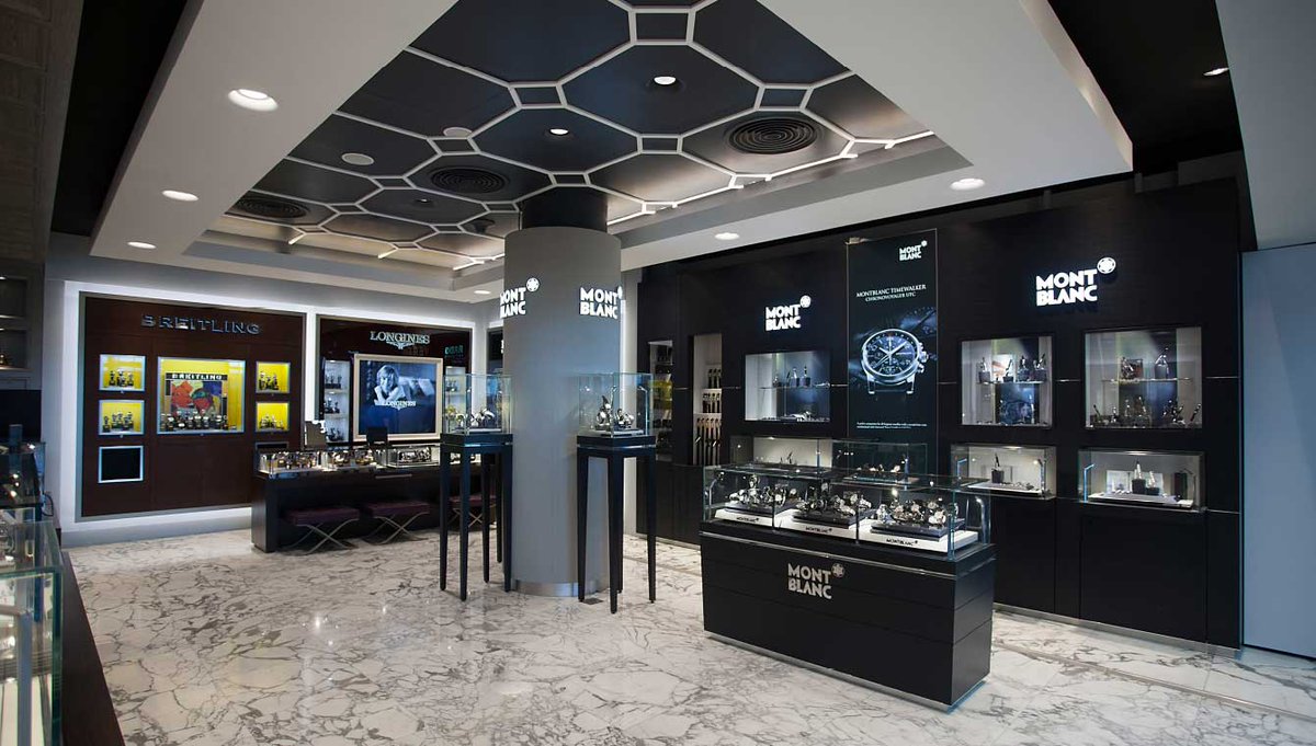 From the Archive, Master of Time, Luxury Watch Concept store for the Nuance Group in Pulkovo Airport. The store design incorporates wood panelling and opulent furnishings creating a subtly expressed mood of comfortable luxury: bit.ly/2mmZ6mb
#furnishings #storedesign