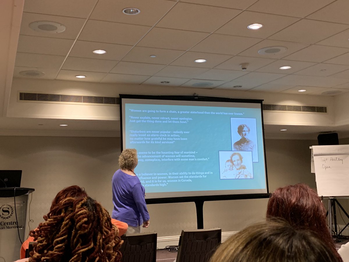 rocbite's tweet image. Wrapping up the final breakout session with another fab history lesson by the incomparable Karin Jones.  We are always much smarter after hearing her!  Today was about #suffrage in the US and Canada.  @Teamsters #feelingluckytobehere  #teamsterwomen