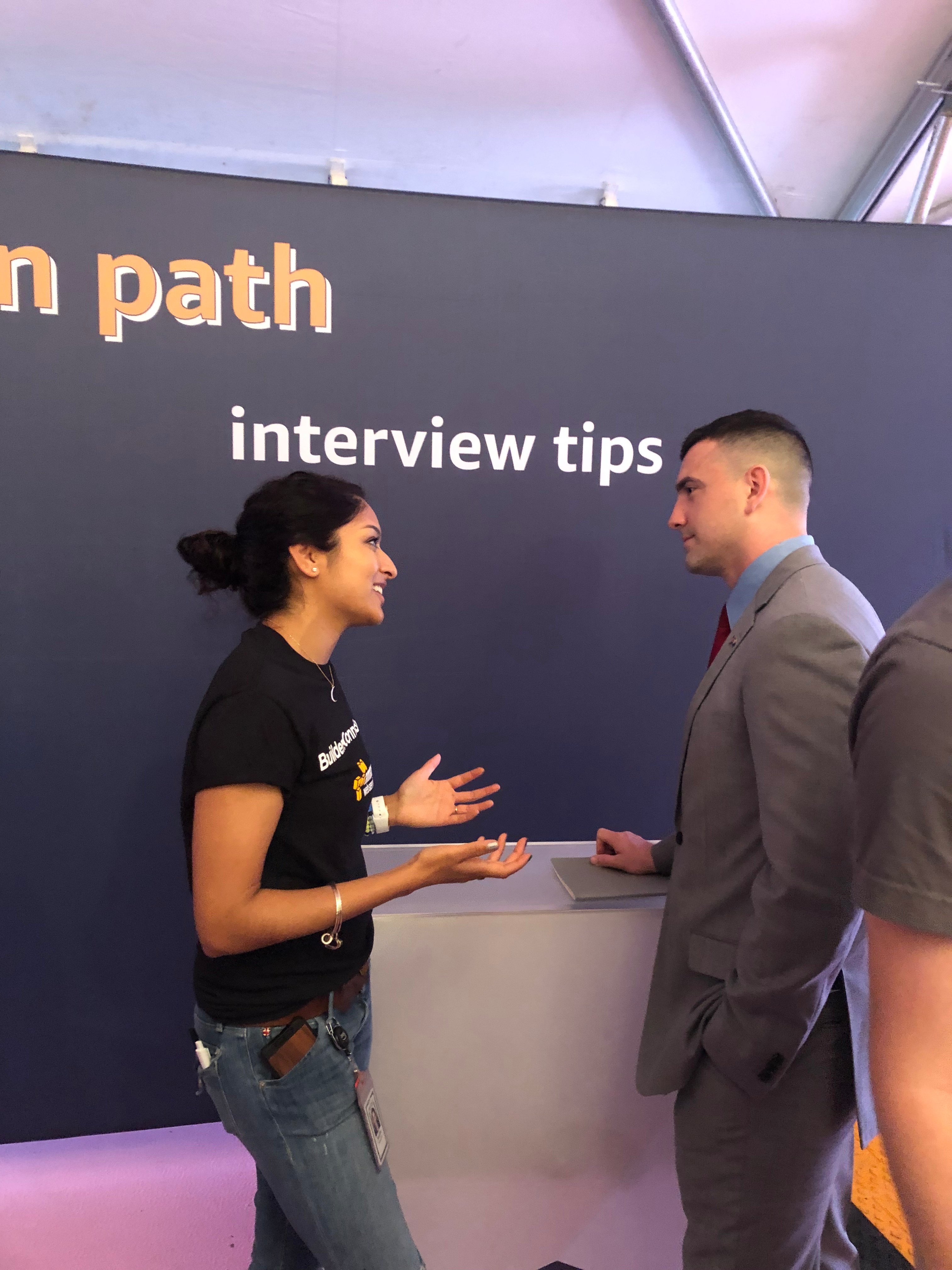 Amazon recruitment event