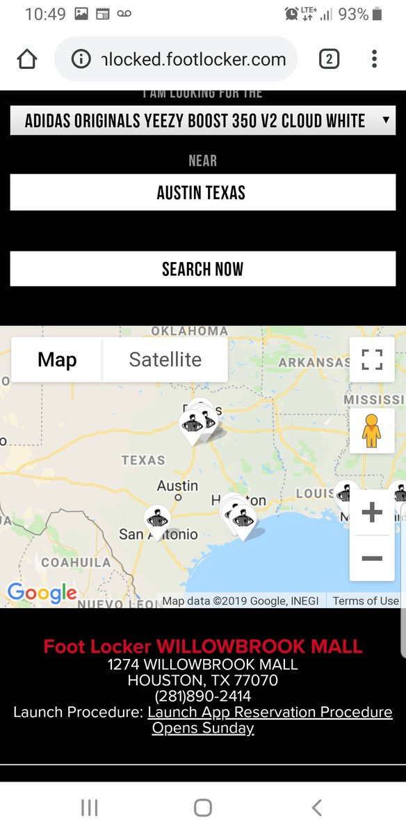 yeezy release finish line