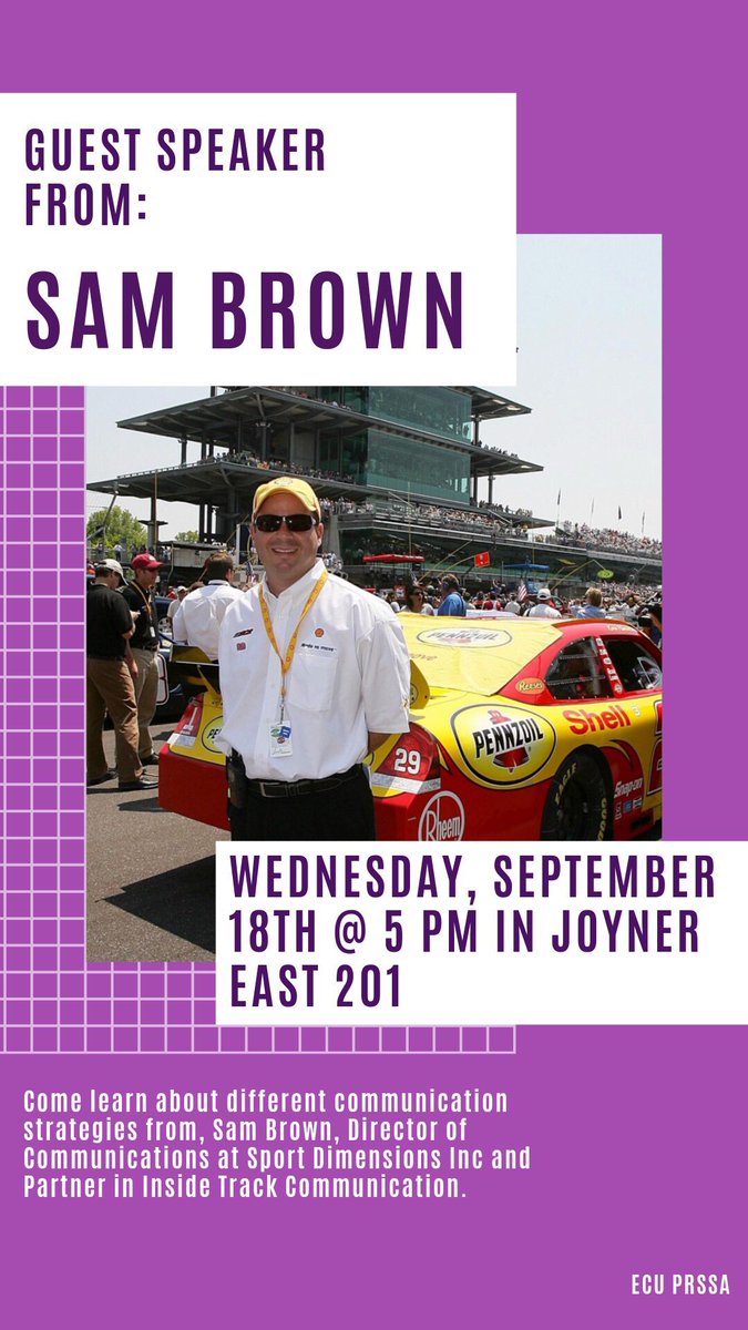 ECU PRSSA tweet media