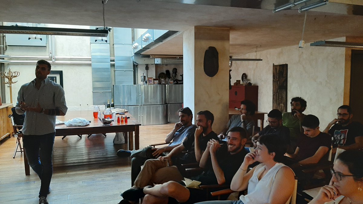 thevisualagency's tweet photo. #TVATALKS: deepening the UX design process with Marco PelΓ‘ and Gabriele Corazza https://t.co/Fj57zPS9E8