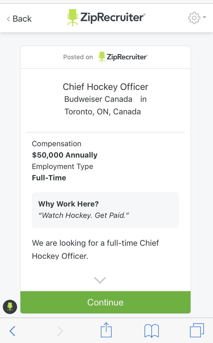 NHLFlames's tweet photo. 🚨 Awesome job alert 🚨

@BudweiserCanada is paying someone $50K to watch hockey ... yes, that's the job description! You're going to want to apply, #CofRed ~ https://t.co/aAetR4KsUt https://t.co/FQSytTIOj0