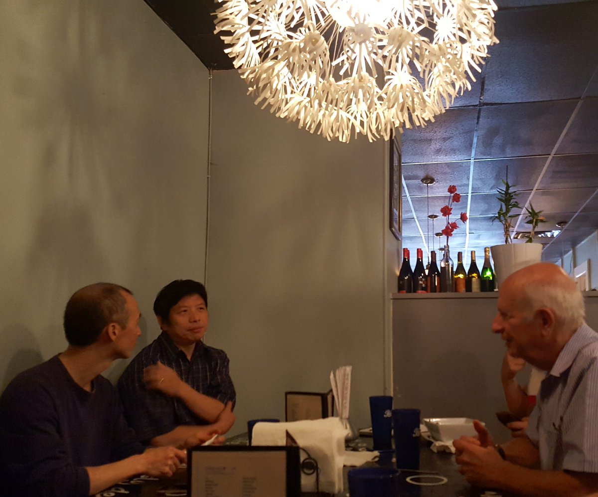 UNCG_CompSci's tweet image. Friday the 13th was our lucky day in the office because it was Friday Faculty Lunch Day. Our faculty enjoy going to a local restaurant each week to catch up, so Fridays are always a great day.
#UNCGCompSci #UNCG #FridayFeeling