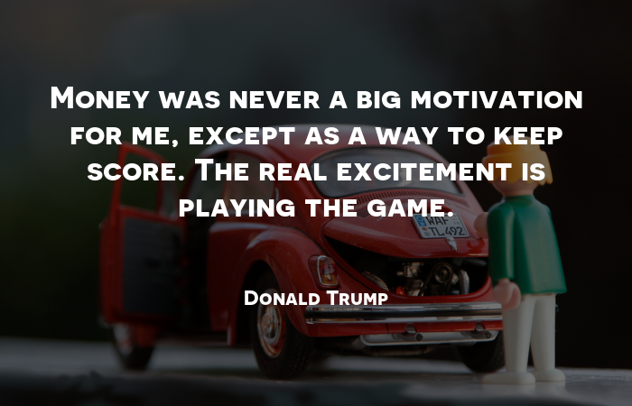 cbdnewsfirst's tweet photo. Money was never a big motivation for me, except as a way to keep score. The real excitement is playing the game. Donald Trump https://t.co/vbWROuBYaC