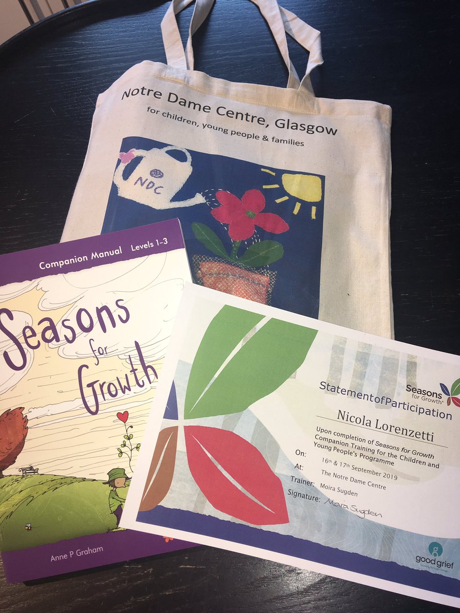 Buzzing after 2 days Season for Growth Companion Training learning how to support children who have experienced change and loss. 🥰 Love a free reusable bag too!  #seasonsforgrowth