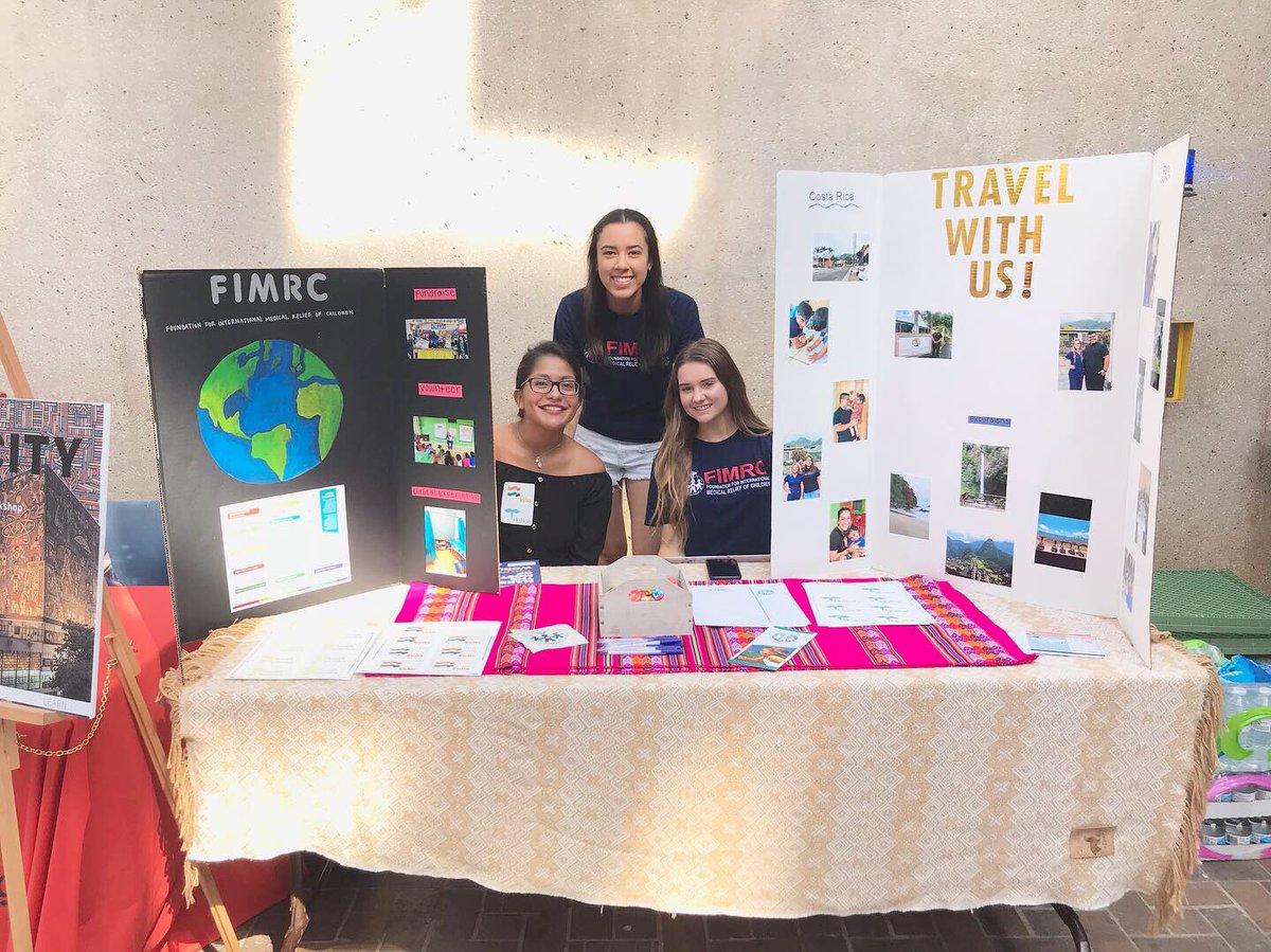 UTSAGetInvolved's tweet photo. Happy #TablingTuesday ‘Runners! Want to travel the world while learning and having fun? 🌎 Make sure to stop by the study abroad fair happening right now in the Sombrilla! #studyabroad #utsa #getinvolved https://t.co/hlho9d38Co